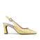 Floris van Bommel Giuli 06 pumps geel/zilver