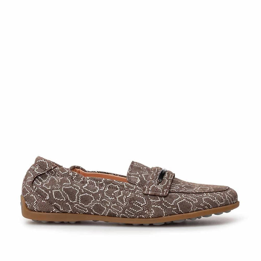 Floris van Bommel Sitti 03.08 suède loafers bruin