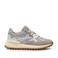 Floris van Bommel Noppi 46.03 leren sneakers zilver