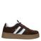 POSH by Poelman Lilly sneakers - bruin/lichtblauw