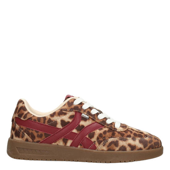 bruine sneakers dames