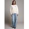 Pink Noir katoenen sweater met backprint - ecru