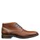 Van Lier leren veterschoenen - cognac
