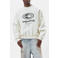 Equalité oversized trui met logo - off-white