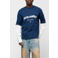 Equalité oversized longsleeve met logo - donkerblauw