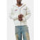 Equalité sweatvest met backprint - off-white