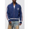 Equalité gebreid vest met backprint - donkerblauw