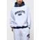 Equalité oversized gemêleerde hoodie met logo - grijs/donkerblauw
