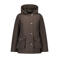Airforce katoenen winterparka - donkerbruin