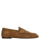 Manfield leren loafers - cognac