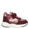 Nelson Kids imitatieleren sneakers - bordeaux