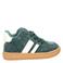 Nelson Kids suède sneakers - donkergroen