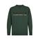 Timberland regular fit sweater met logo - donkergroen