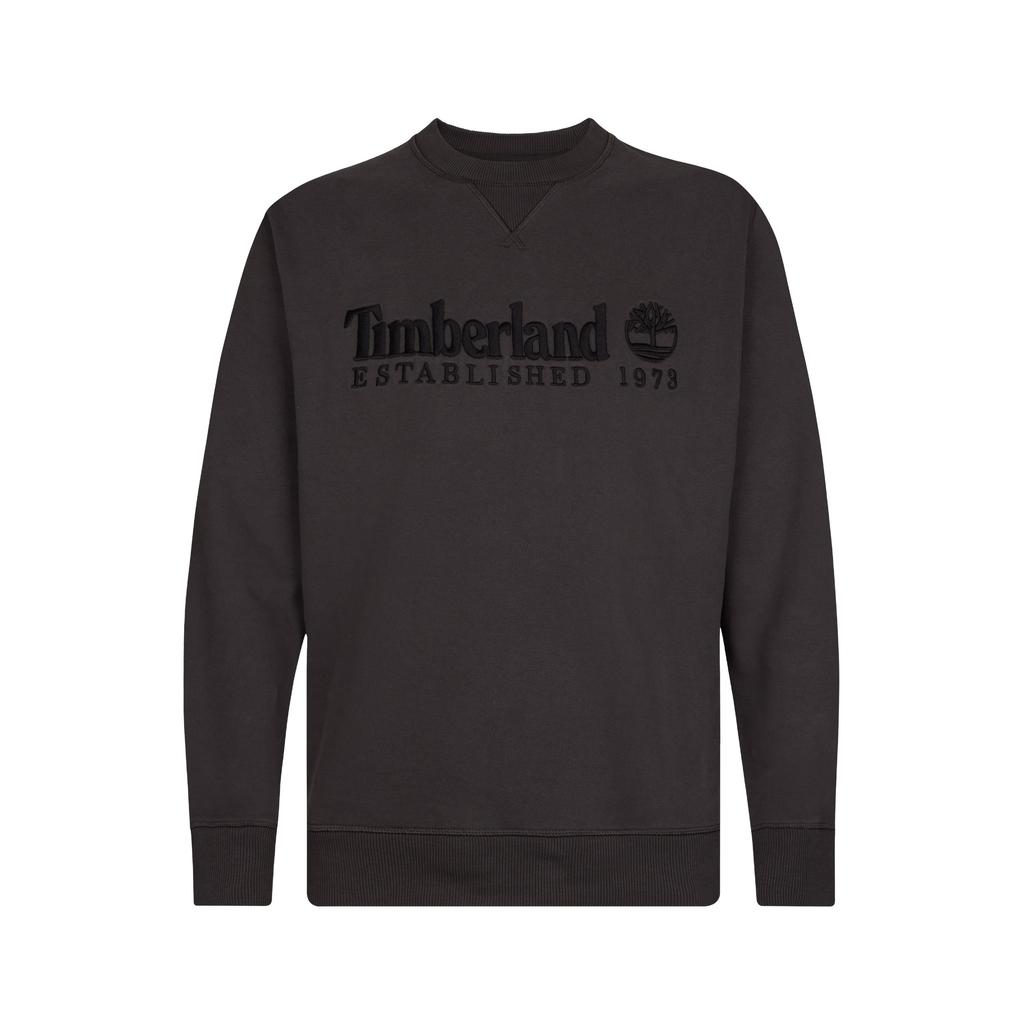 Timberland regular fit sweater met logo - zwart