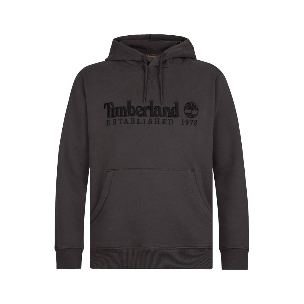 Timberland regular fit hoodie met logo - zwart