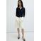 Mango gebreid vest - donkerblauw