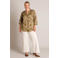 Yest Curve blouse Plus Size met print - olijfgroen