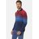 Babista regular fit gestreepte polo +FIT Collectie Plus Size - rood