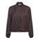 &Co Woman blouse met stippen - donkerbruin