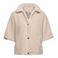 &Co Woman teddy jas - ecru