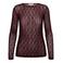 &Co Woman top - donkerrood