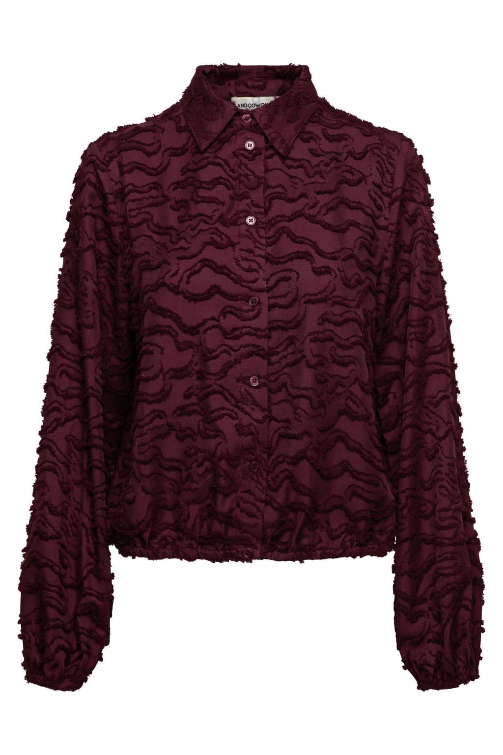 &Co Woman blouse - donkerrood