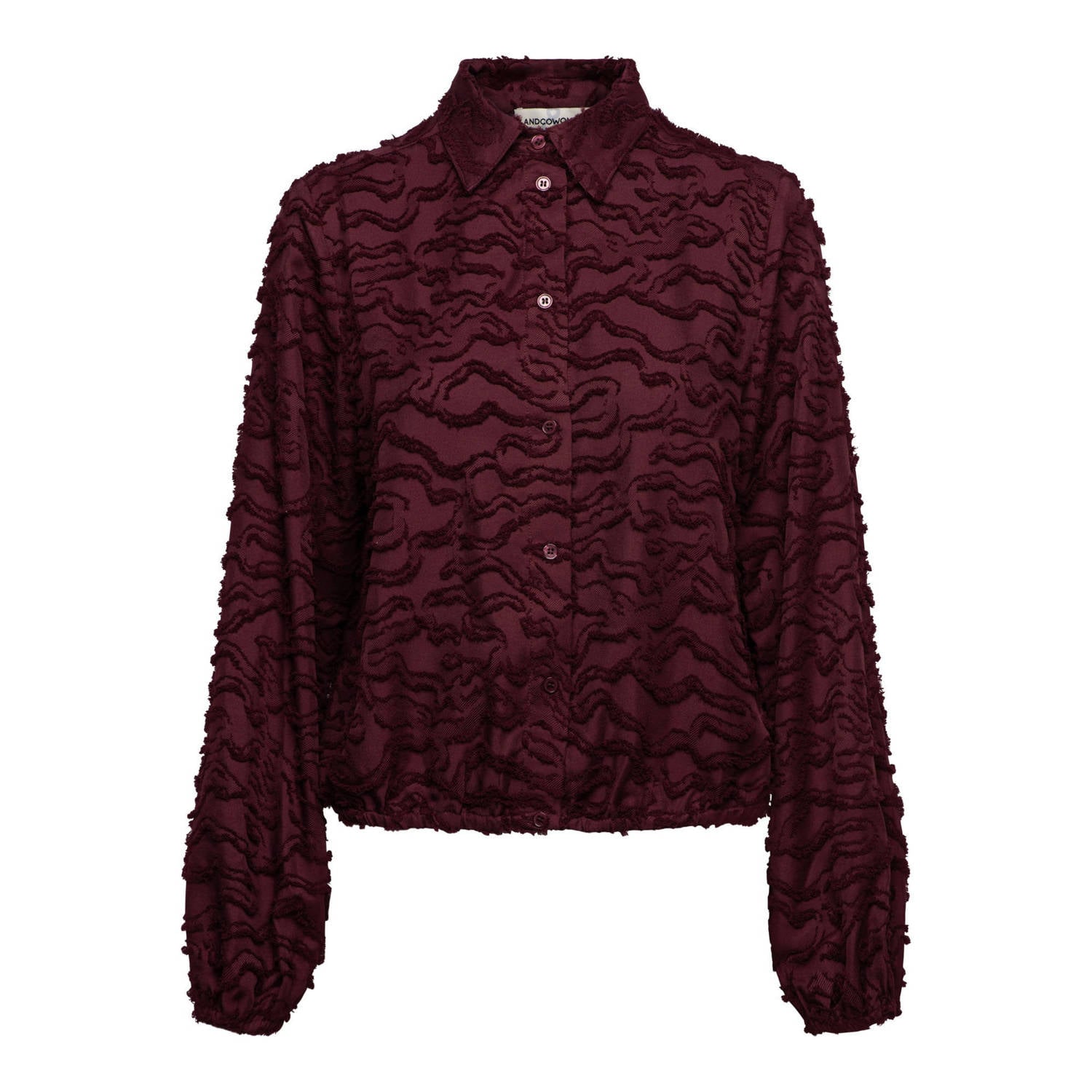 &Co Woman blouse donkerrood