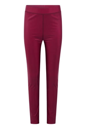 legging - donkerrood