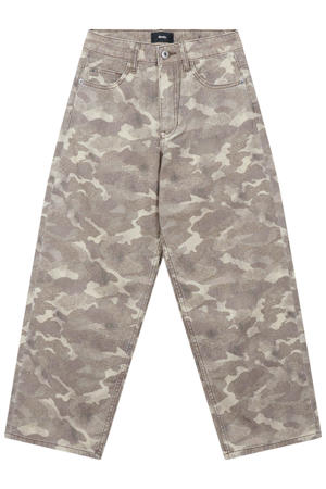 baggy camouflage jeans - lichtbruin