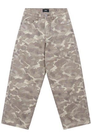 baggy camouflage jeans - lichtbruin