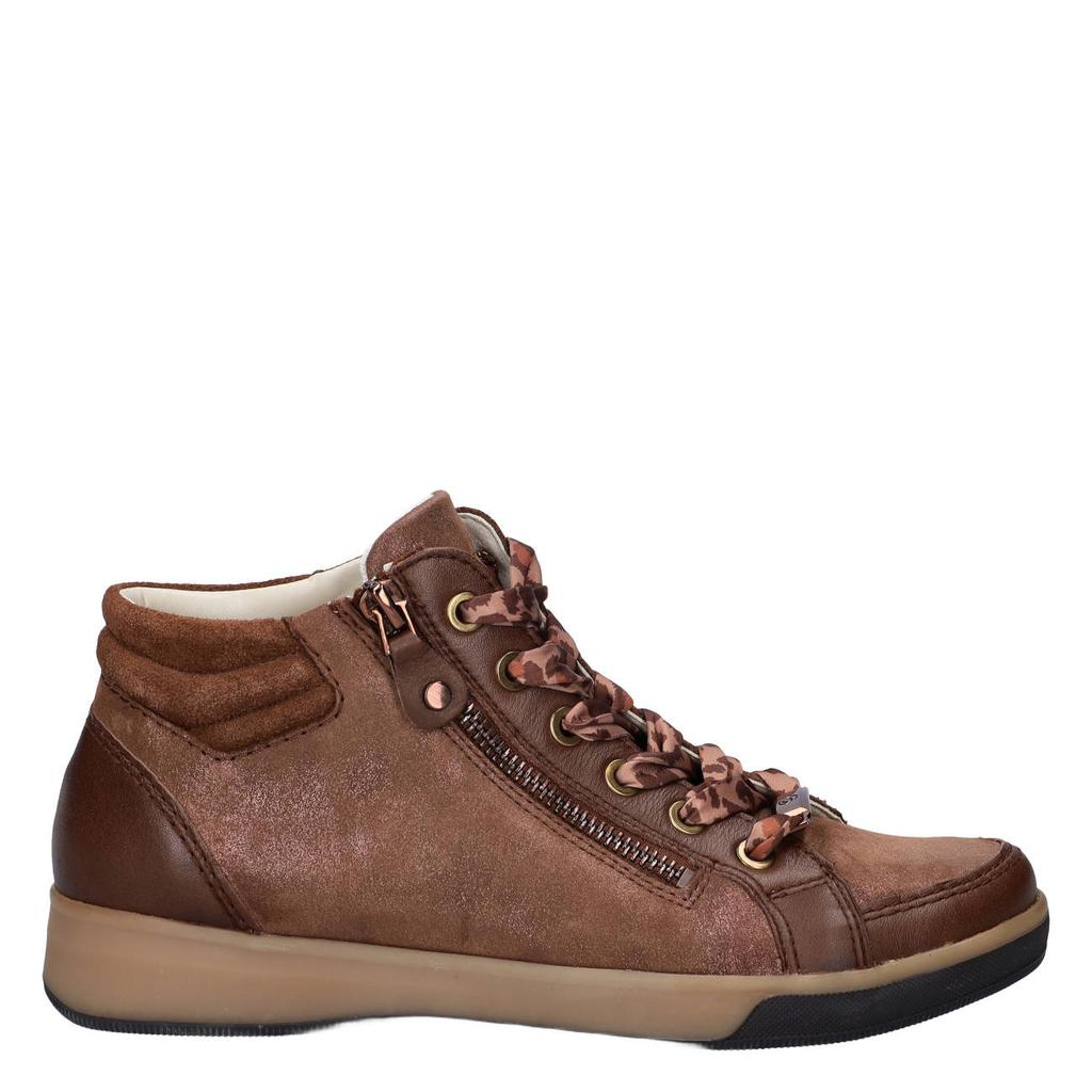Ara Rom lakleren sneakers - bruin