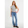Cache Cache bootcut jeans met studs - mediumblauw