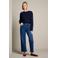 LOLALIZA gebreid vest - donkerblauw