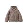 Mango Kids gewatteerde winterjas met panterprint - bruin