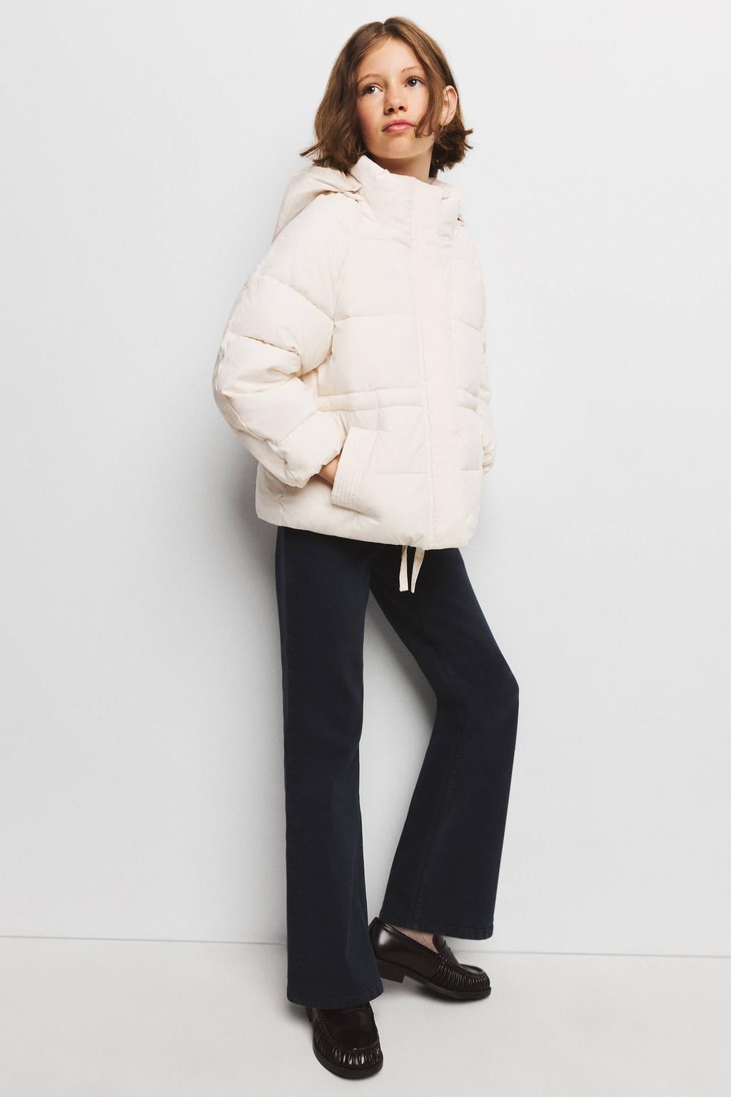 Mango Kids winteranorak - ecru