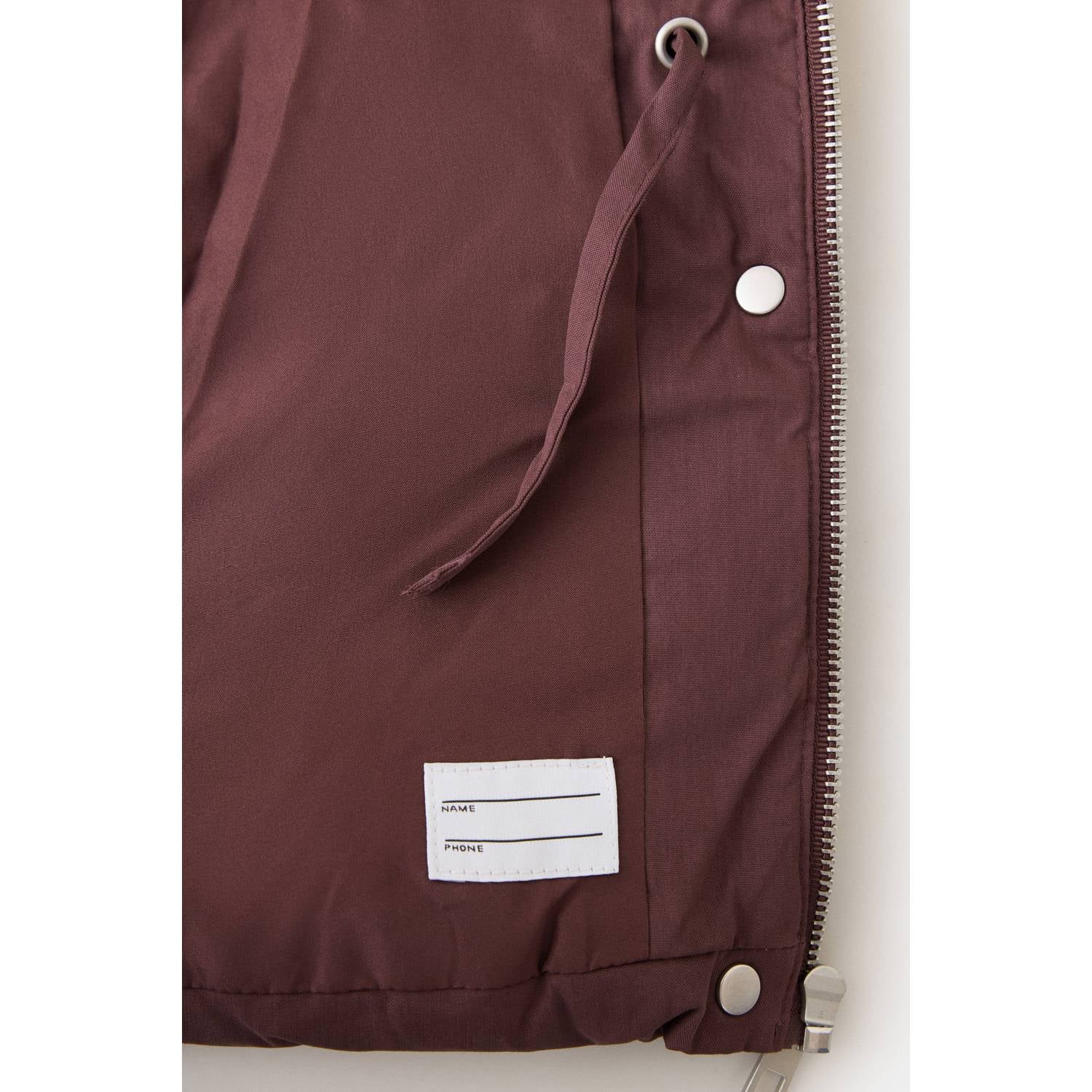 Mango Kids winteranorak donkerrood