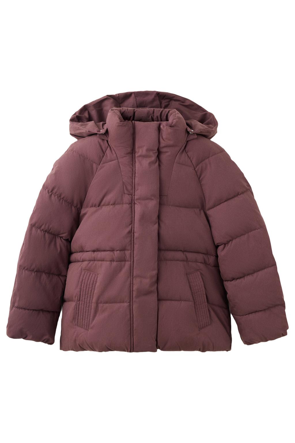 Mango Kids winteranorak - donkerrood