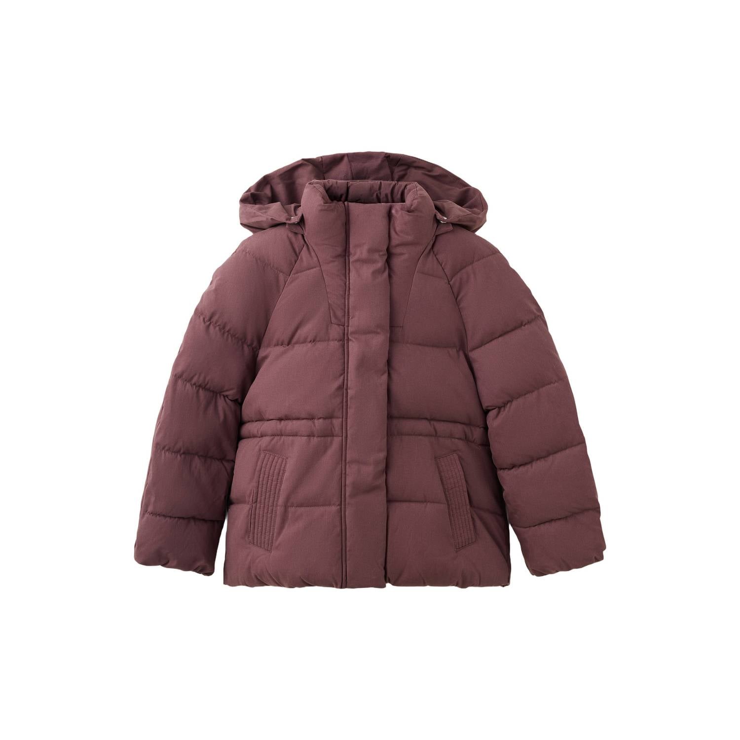 Mango Kids winteranorak donkerrood