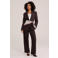 WE Fashion regular blazer - donkerbruin
