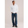WE Fashion regular fit oxford overhemd - wit
