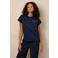 Lofty Manner T-shirt met backprint - donkerblauw