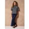 Lofty Manner midi rok - donkerblauw