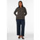 Zizzi gebloemde top Plus Size - zwart