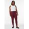 Zizzi regular fit casual broek Plus Size - aubergine