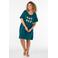 Zizzi nachthemd Plus Size - petrol
