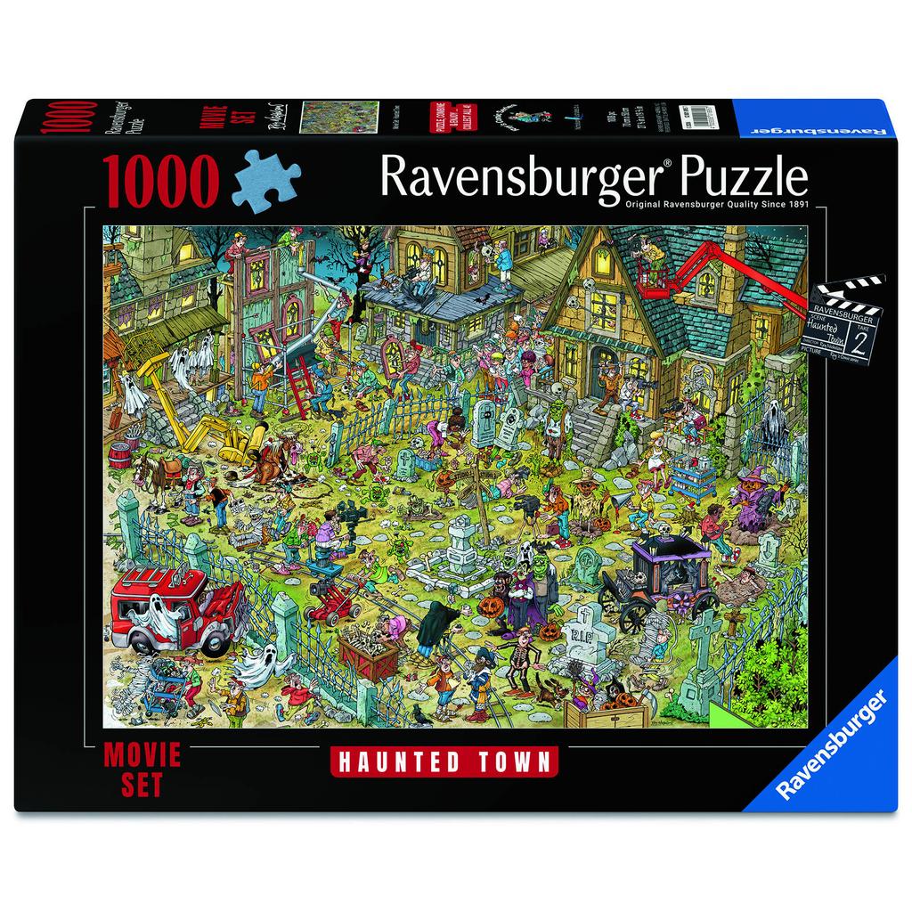 Ravensburger Movie Set 2: Haunted Town - 1000 stukjes