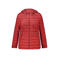 MS Mode gewatteerde tussenjas Plus Size - rood