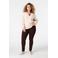 MS Mode legging met panterprint bruin