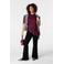 MS Mode flared legging zwart