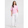 America Today oversized T-shirt met backprint - roze